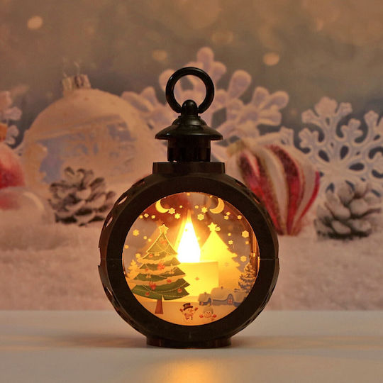 Alista Home Christmas Glass Lantern White 13.5x9cm