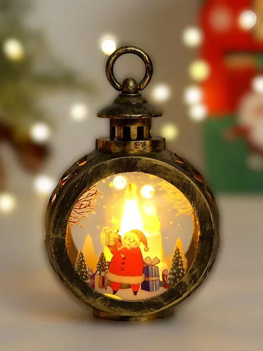 Alista Home Lampion De Crăciun Din Sticlă Alb 13.5x9cm