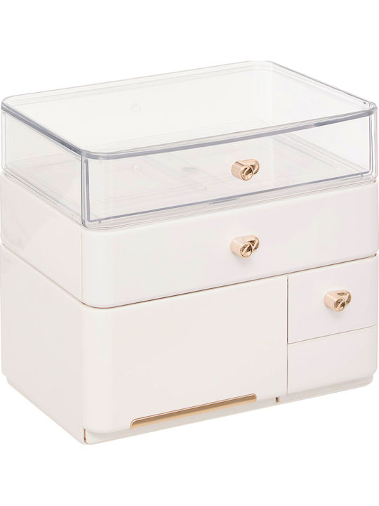 5Five Cosmetics Organizer With 5 Drawers Transparent 27.2x23x16.5cm