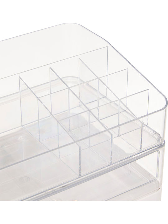 5Five Cosmetics Organizer With 5 Drawers Transparent 27.2x23x16.5cm