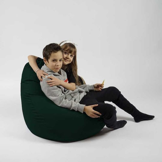 Beanbag Verde 70x60x65 cm