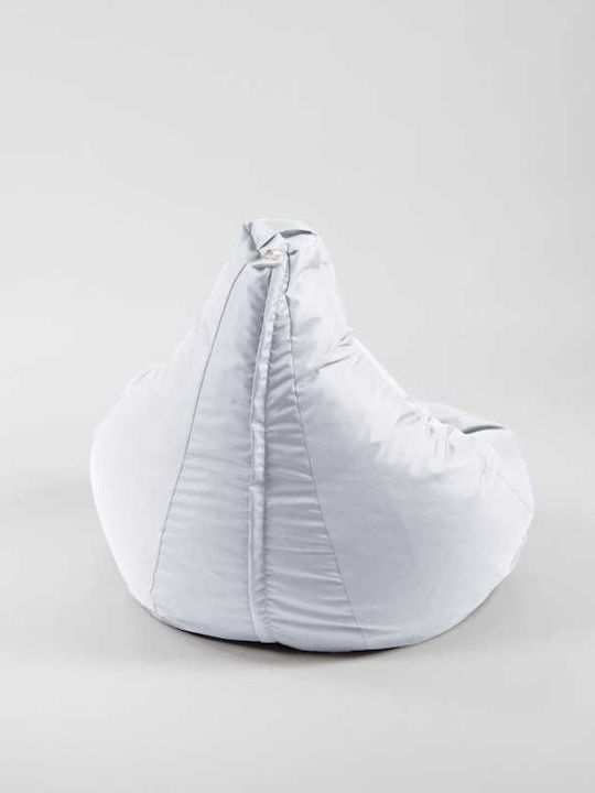 Beanbag Alb 70x60x65 cm