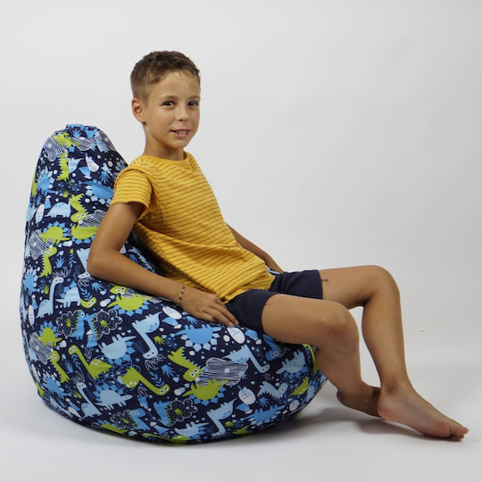 Beanbag 70x60x65 cm Multicolor