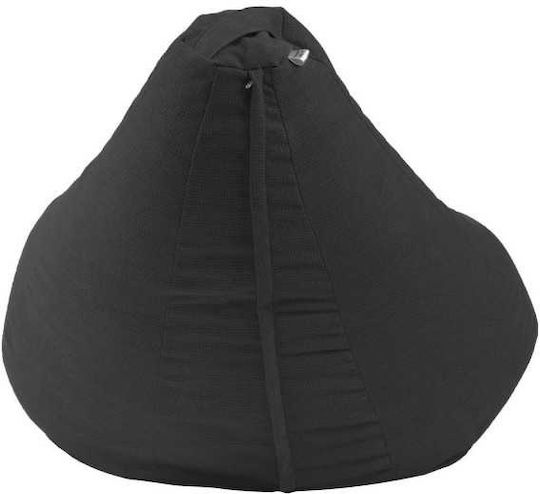 Beanbag Negru 70x60x65 cm