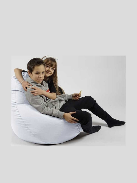 Beanbag Alb 70x60x65 cm