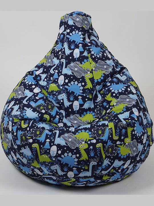 Beanbag Multicolor 70x60x65 cm
