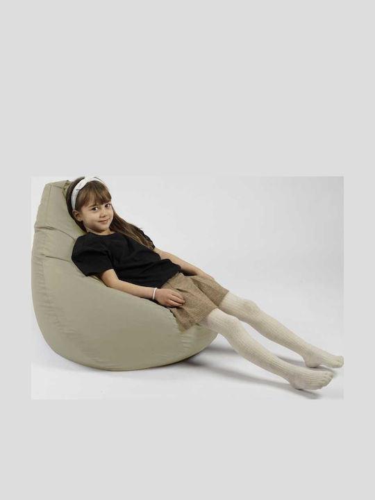Beanbag Bej 70x60x65 cm