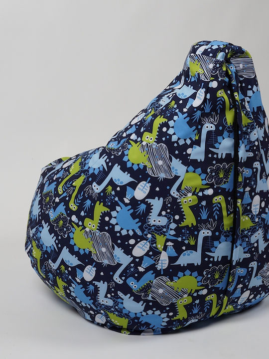Beanbag Multicolor 70x60x65 cm