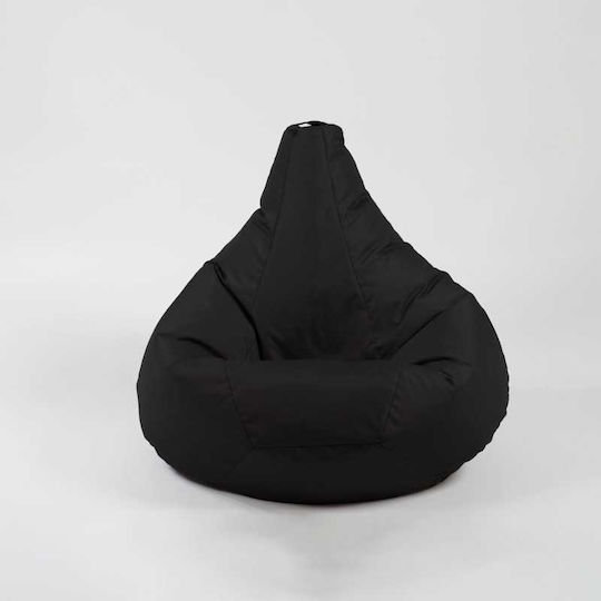 Beanbag Negru 70x60x65 cm