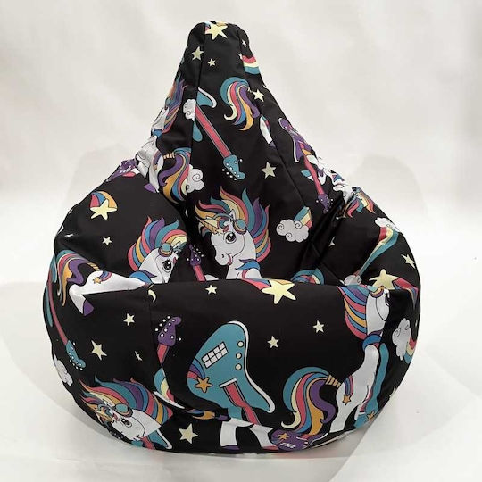 Beanbag 70x60x65 cm Multicolor