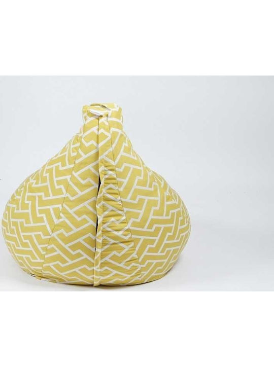 Beanbag Multicolor 70x60x65 cm