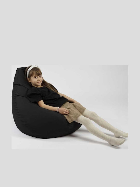 Beanbag Negru 70x60x65 cm
