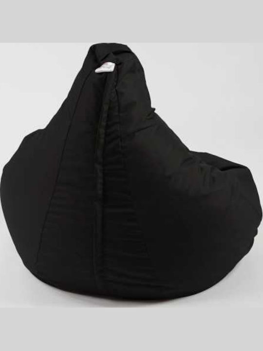 Beanbag Negru 70x60x65 cm