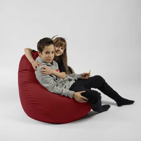 Beanbag Roșu 70x60x65 cm