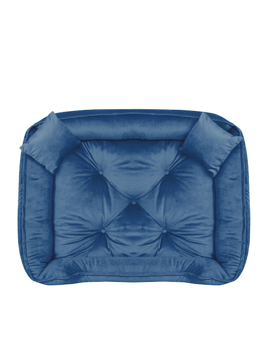 AIO Factory Hundebett Sofa Blau 75x65cm