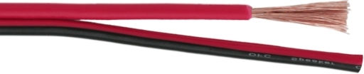 Set 100 Ofc Speaker Cables 2x1 Mm 100m Red Black Audio Flexible Speakers Audio Systems