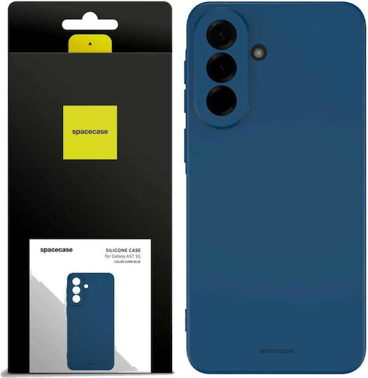 Samsung Galaxy A57 Spacecase Silicone Mobile Phone Case Dark Blue
