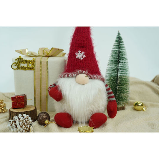 Dekorative Weihnachtsmänner Grauer Metallischer 58cm