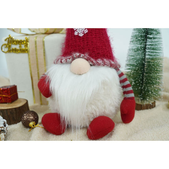Dekorative Weihnachtsmänner Grauer Metallischer 58cm