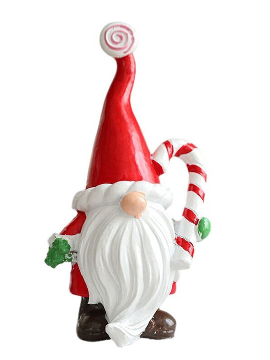 Decorative Red Christmas Santa 14.5x7x5cm