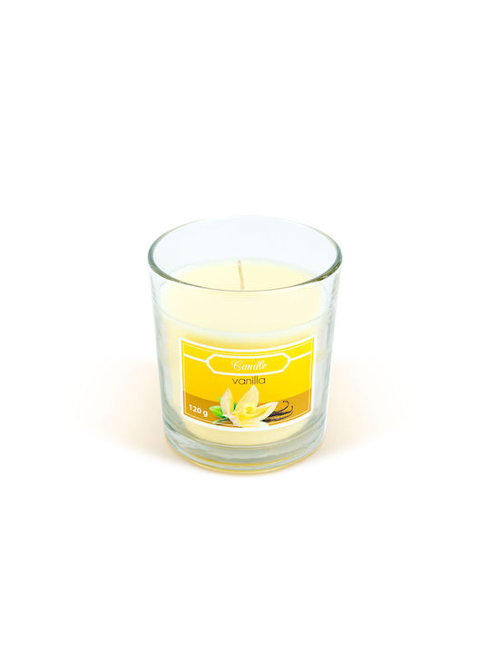 Alista Home Lumânare Aromatică Borcan Cu Miros De Vanilie 120gr