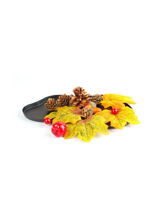 Autumn Decoration Set Leaves Cones Pumpkin 4 Designs