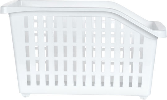 Vilde Floor Bathroom Shelf Plastic 46x18x26.5cm White