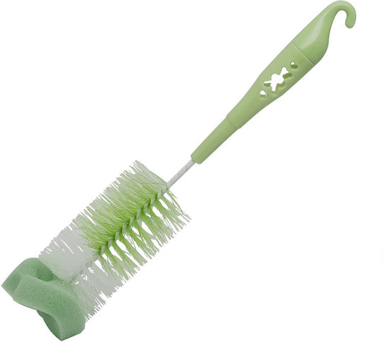 Glass Pipe Cleaning Brush 29 Cm Green Plastic Ergonomic