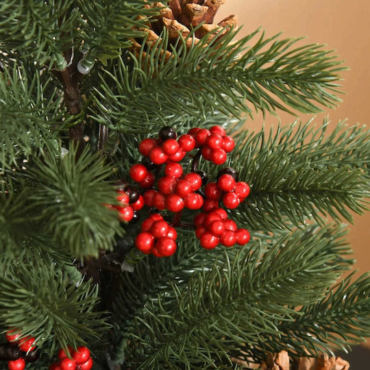 Mini Künstliche Weihnachtsdekorationen mit Bäumen 55 Zweige 50 cm Pako 830-386