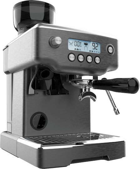 Cecotec Автоматична Еспресо Кафемашина 2200W Налягане 20bar с Мелачка Сива 117505