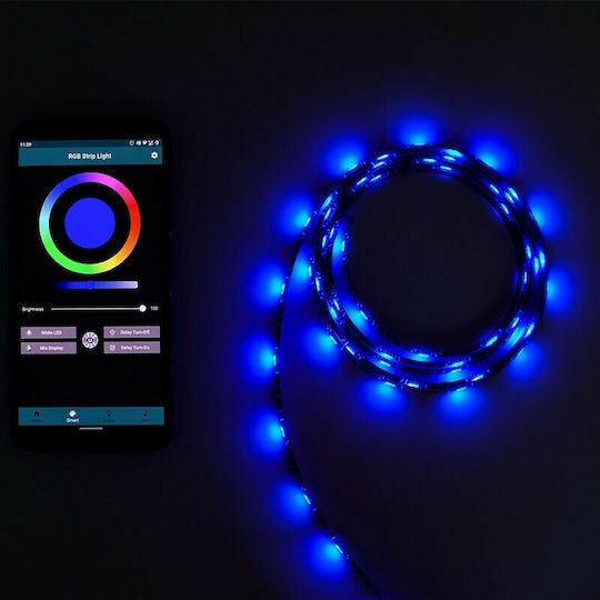 SPV T Intelligenter LED-Streifen Fernseher USB 5V RGB Licht 2m Stromversorgung