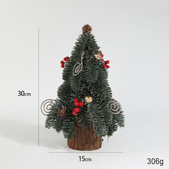 Decoratiune De Masă De Crăciun Flippy Model Pom De Crăciun Mic Ornament Birou Interior Plastic 30 X 15 X 15 Cm Verde Decoratiune De Masă De Crăciun Flippy Model Pom De Crăciun Mic Ornament Birou Interior Plastic 30 X 15 X 15 Cm Verde