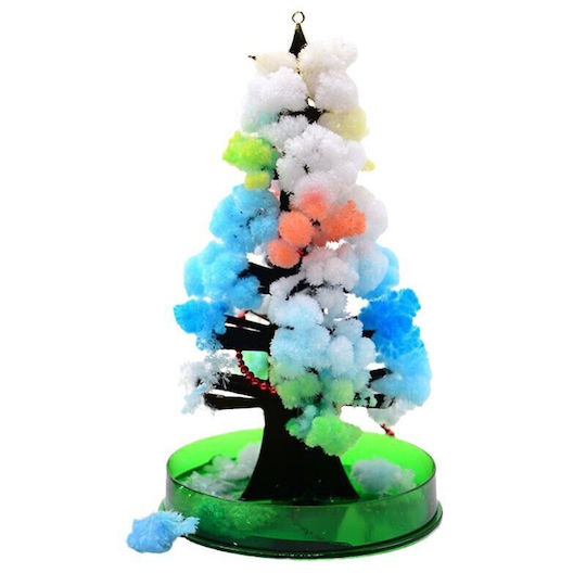 Paper Flowering Water Tree Flippy Magic Flowering Christmas Tree Toy Slow Growth In 8-24 H Christmas Decoration 16.5 X 9.5 X 9.5 Cm Multicolor