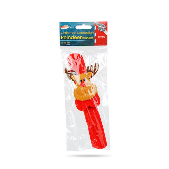 Brățară De Crăciun Accesoriu De Coc 21x8 Cm Model Cu Ren Bandă Flexibilă