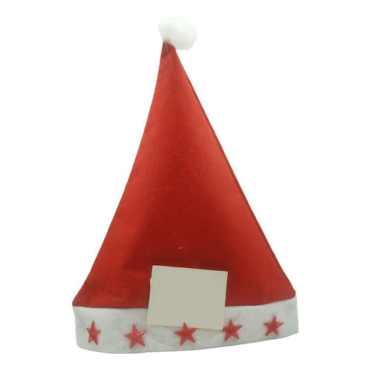 Santa Claus Hat Alista Home Stars Led Music Red One Size Polyester