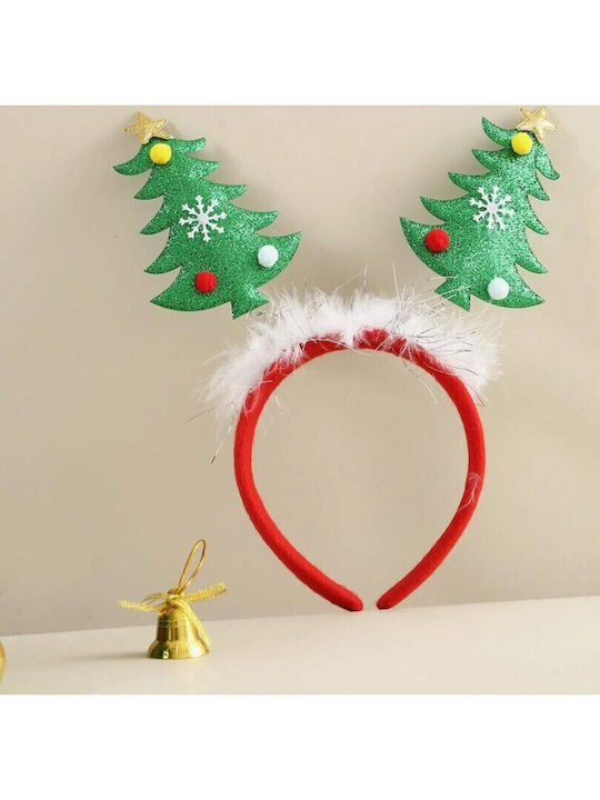 Decorative Headband Flippy Christmas Theme 12 X 25 Cm Christmas Tree Pattern One Size Multicolor