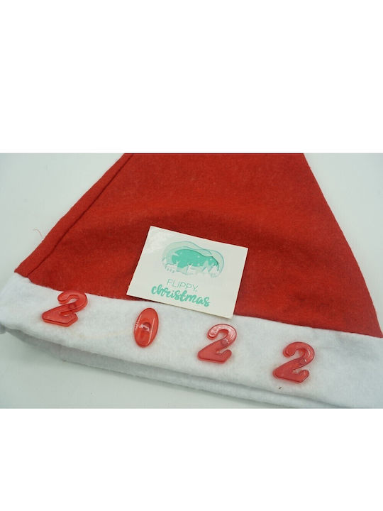 Weihnachtsmann Hut Alista Home 2022 Beschriftung Led Rot Einheitsgröße Polyester