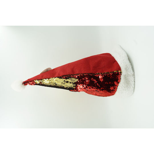 Santa Claus Hat Alista Home Rhinestones In 2 Colors Red Gold One Size Textile Material