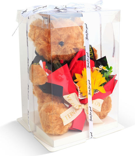 Alista Home Plush Teddy Bear Christmas 28 cm