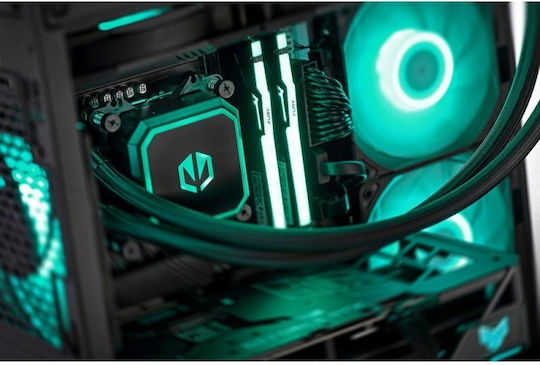 Actina Гейминг Настолен Компютър Ultra 7-270K Плюс 32GB DDR5 1TB SSD Radeon RX 9070 XT Без Операционна Система