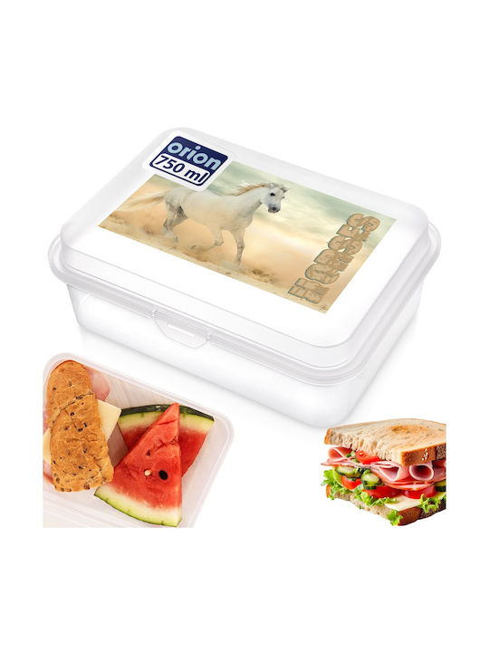 Orion Δοχείο Φαγητού Πλαστικό Διάφανο 750ml
