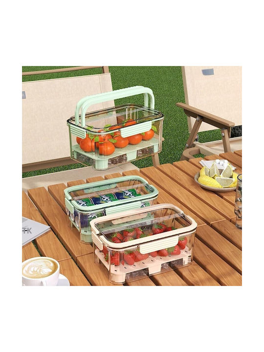 Alista Home Cutie De Prânz Din Plastic Verde 23x15cm