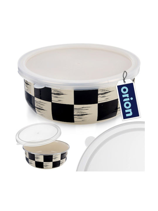 Orion Δοχείο Φαγητού Εμαγιέ Γκρι 800ml