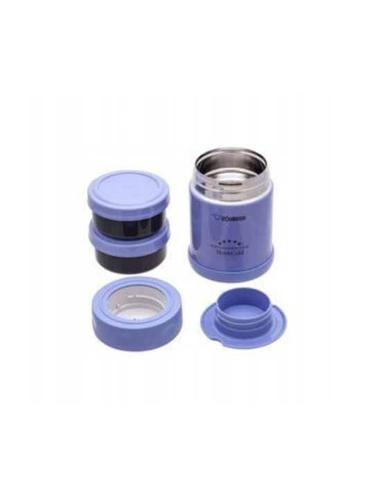 Zojirushi Inox Thermo Lunch Box Purple 350ml