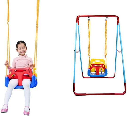 Leagăn Suspendat din Plastic 43x35x38 cm pentru 1.5+ Ani Multicolor