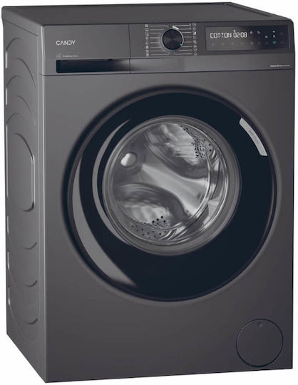Candy ProWash 500 Waschmaschine 8kg mit Dampftechnologie 1400 Umdrehungen Graues BR 48B6G-S