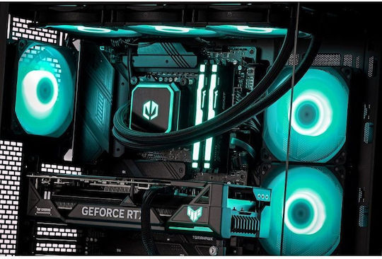 Actina Гейминг Настолен Компютър Ultra 7-270K Плюс 32GB DDR5 1TB SSD GeForce RTX 5070 Ti Без Операционна Система