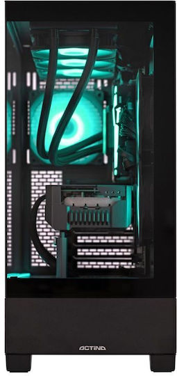 Actina Гейминг Настолен Компютър Ultra 7-270K Плюс 32GB DDR5 1TB SSD GeForce RTX 5070 Ti Без Операционна Система