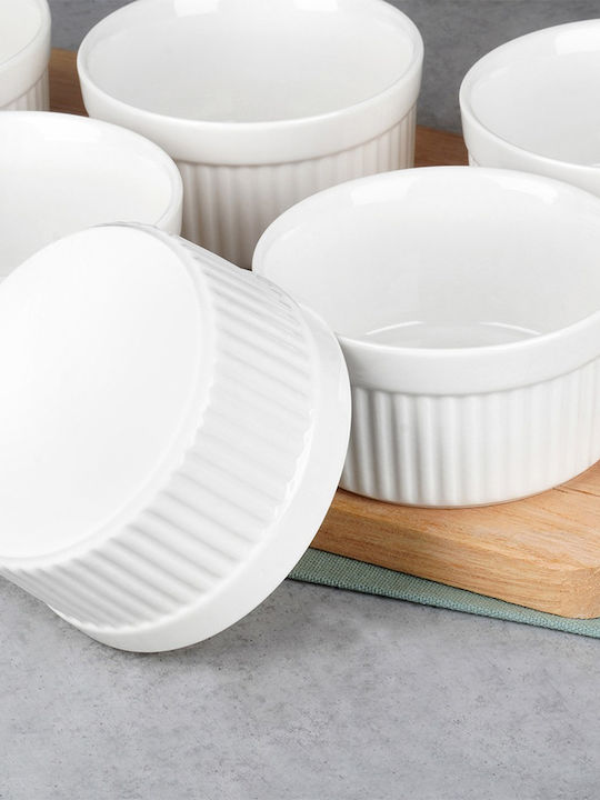 Vilde Formă Pentru Souffle Ceramică 10x5cm 12 Bucăți