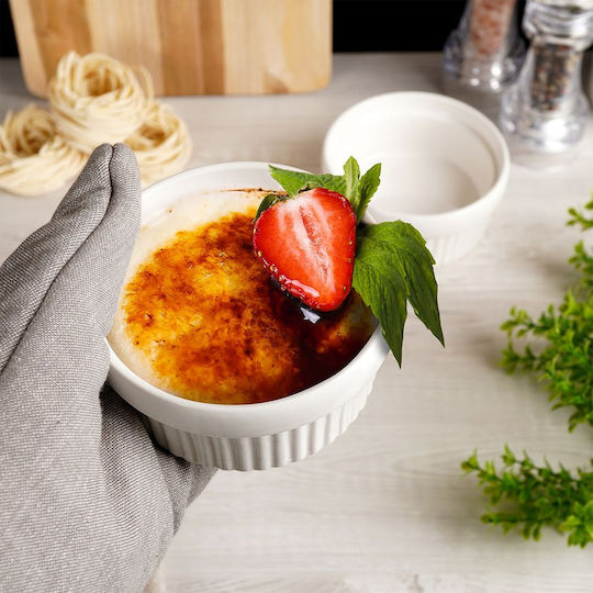 Excellent Houseware Backform Für Soufflé Keramik 9,5x5cm 6Stücke